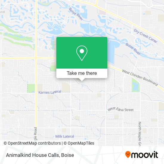 Mapa de Animalkind House Calls