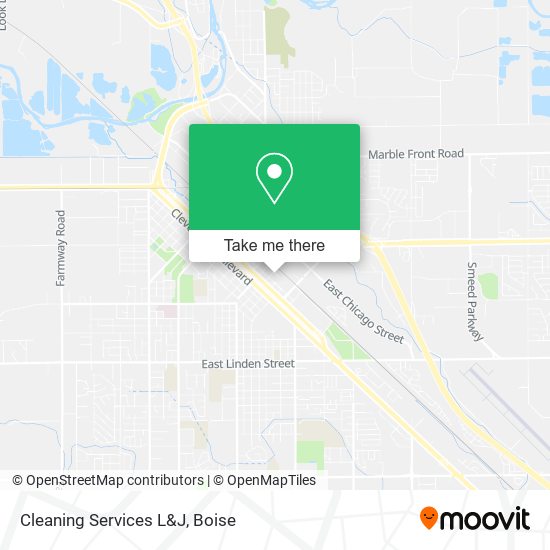 Mapa de Cleaning Services L&J