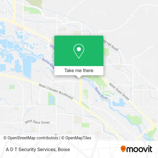 A D T Security Services map