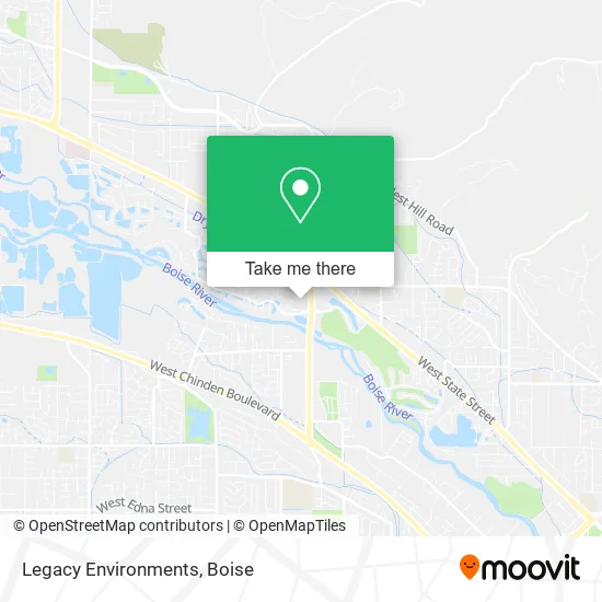 Legacy Environments map