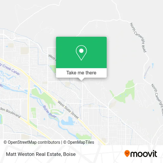 Matt Weston Real Estate map