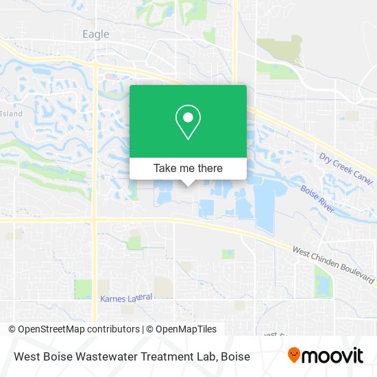 Mapa de West Boise Wastewater Treatment Lab
