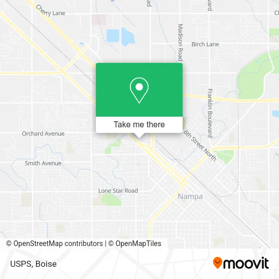 USPS map