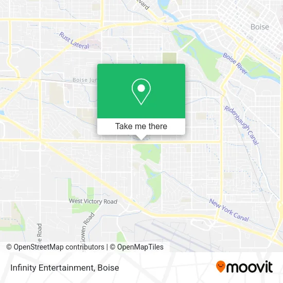 Mapa de Infinity Entertainment