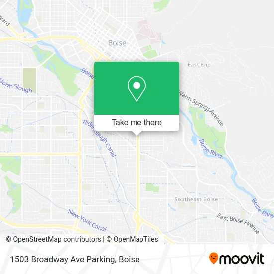 1503 Broadway Ave Parking map