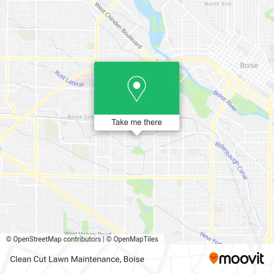 Clean Cut Lawn Maintenance map
