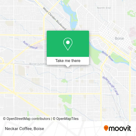 Neckar Coffee map