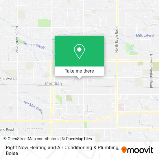 Mapa de Right Now Heating and Air Conditioning & Plumbing