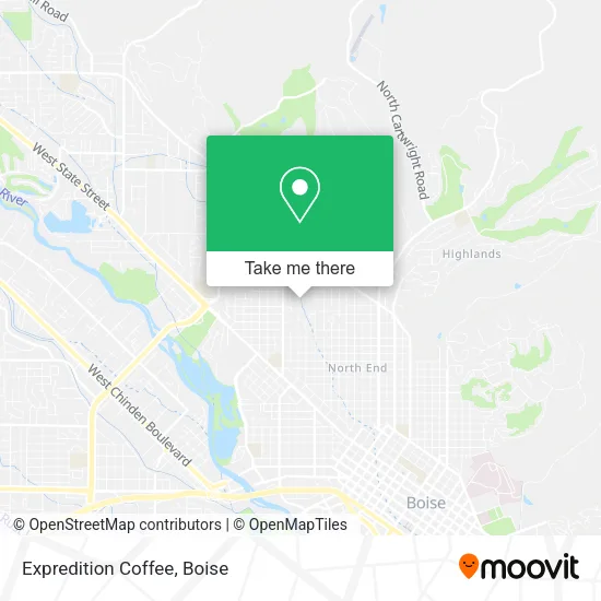 Mapa de Expredition Coffee