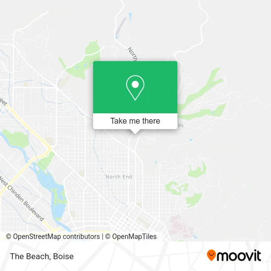 The Beach map