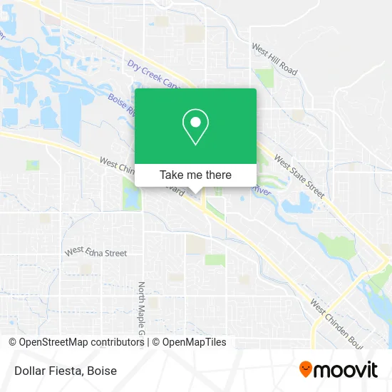 Dollar Fiesta map