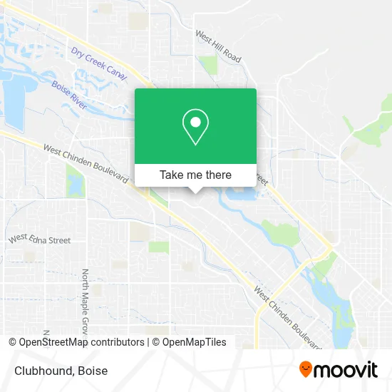 Clubhound map