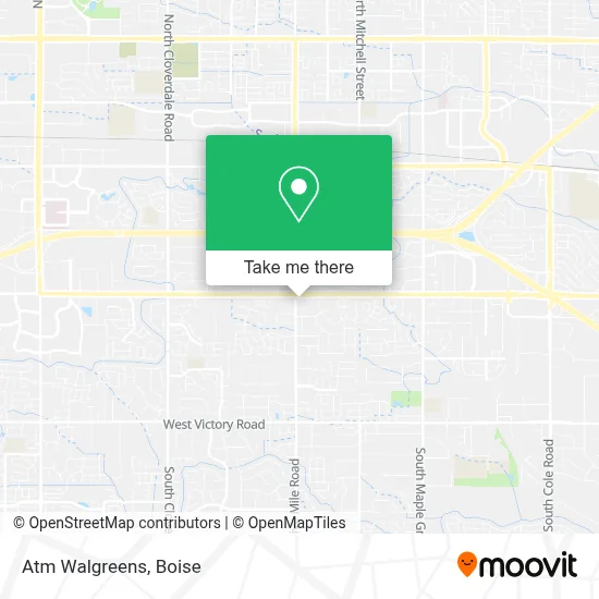 Atm Walgreens map