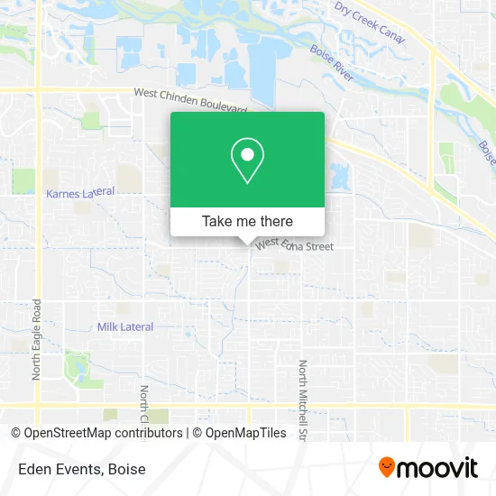 Eden Events map