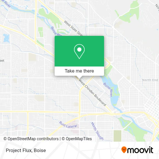 Project Flux map