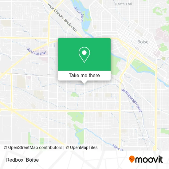 Redbox map