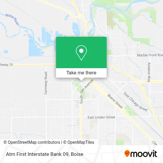 Atm First Interstate Bank 09 map