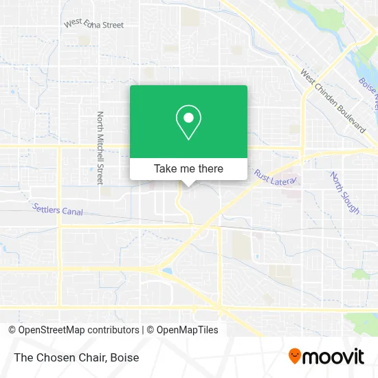 The Chosen Chair map