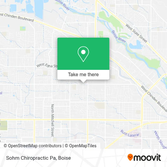 Sohm Chiropractic Pa map