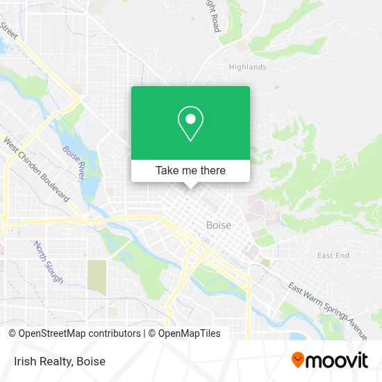 Irish Realty map