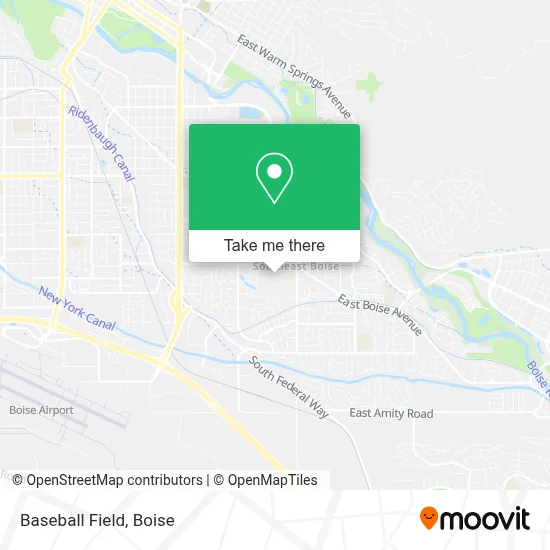 Baseball Field map