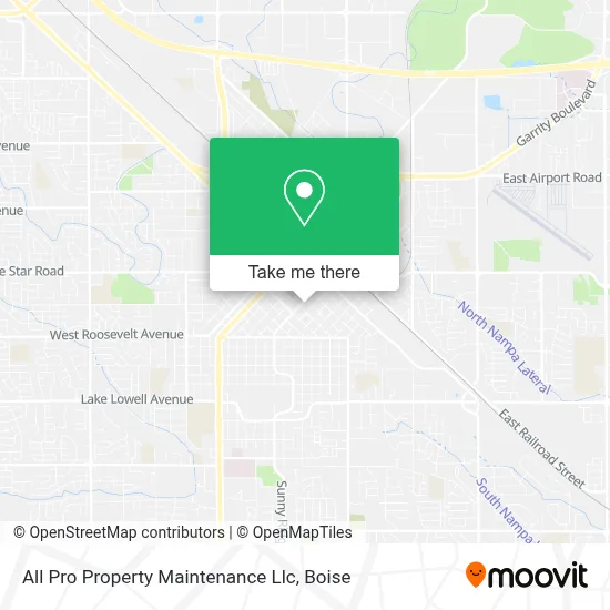 All Pro Property Maintenance Llc map