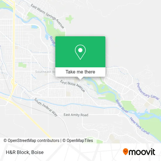 H&R Block map