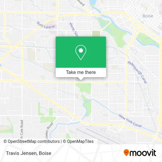 Travis Jensen map