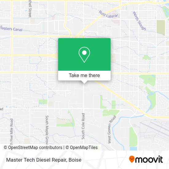 Master Tech Diesel Repair map