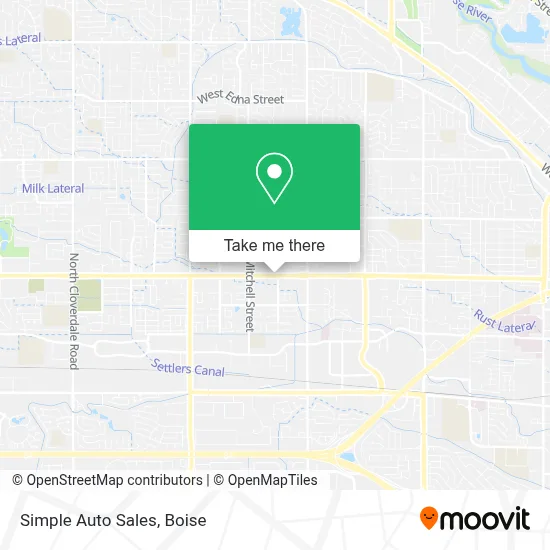 Simple Auto Sales map