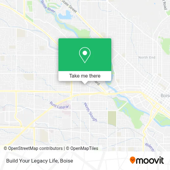Build Your Legacy Life map
