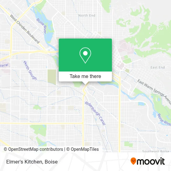 Elmer's Kitchen map