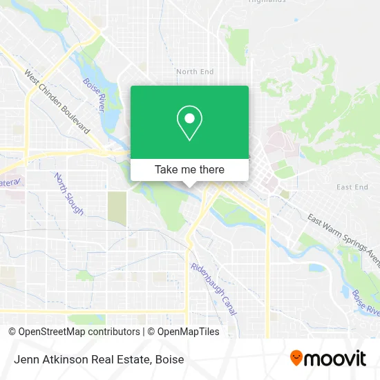 Jenn Atkinson Real Estate map