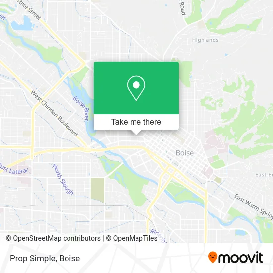 Prop Simple map
