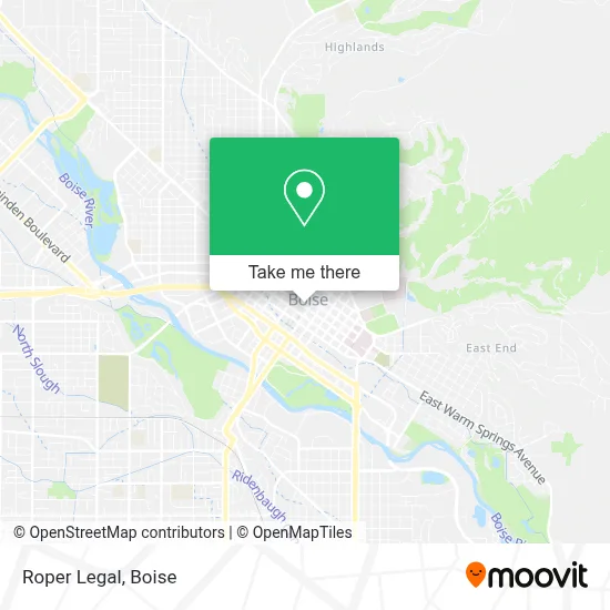 Roper Legal map