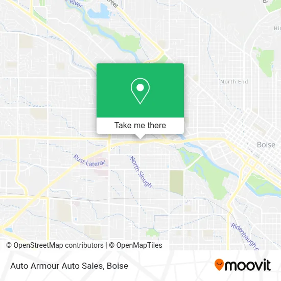 Auto Armour Auto Sales map