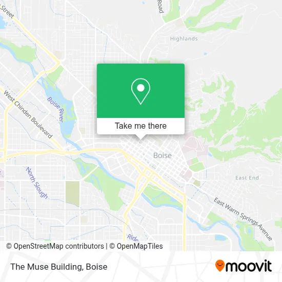The Muse Building map