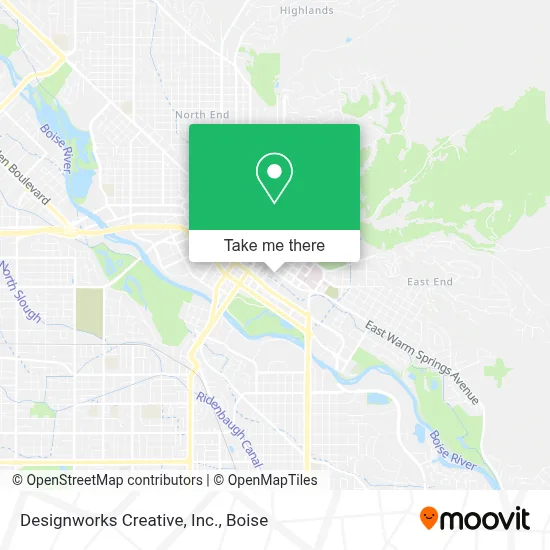 Designworks Creative, Inc. map