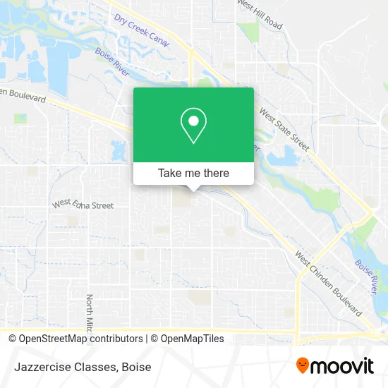 Jazzercise Classes map