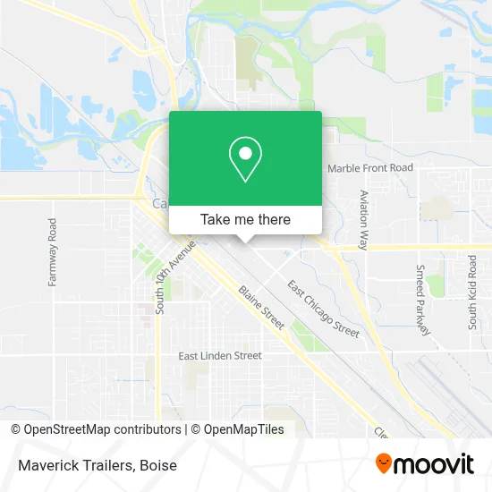 Maverick Trailers map