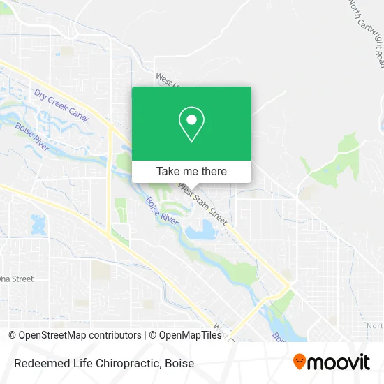 Redeemed Life Chiropractic map