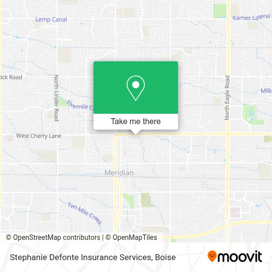 Stephanie  Defonte Insurance Services map