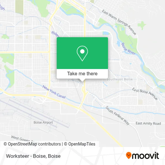 Worksteer - Boise map