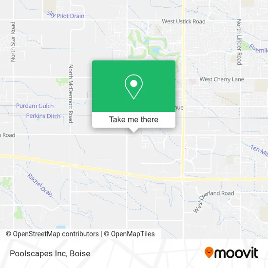 Poolscapes Inc map