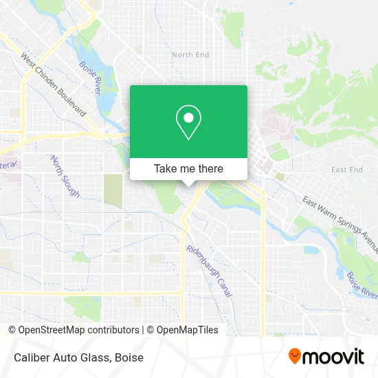 Caliber Auto Glass map