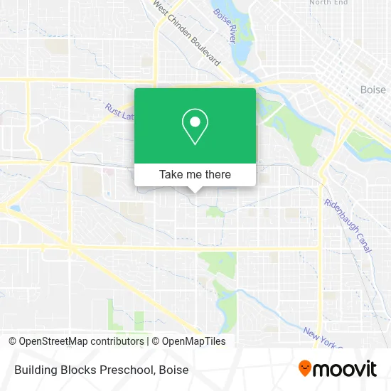 Building Blocks Preschool map