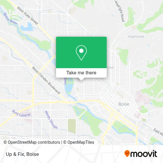 Up & Fix map