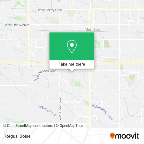 Regus map