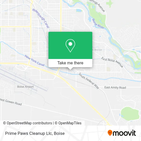 Prime Paws Cleanup Llc map