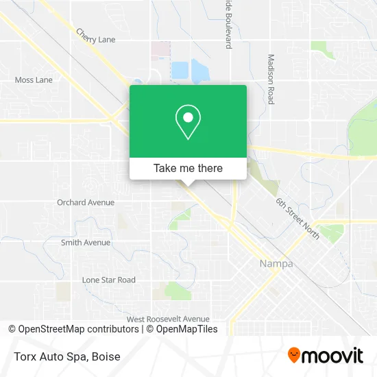 Torx Auto Spa map